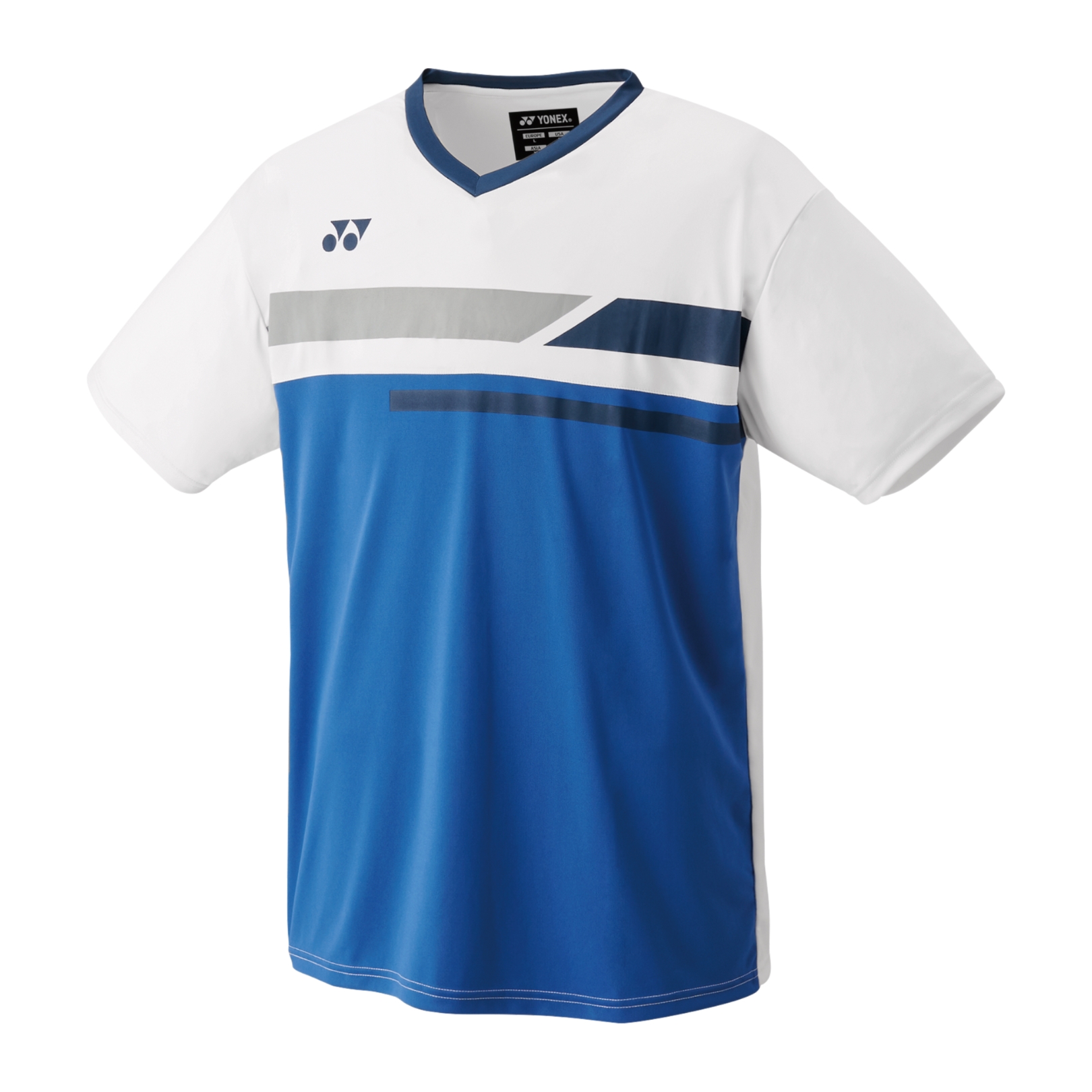 Se Yonex Junior Crew Neck Shirt YJ0029EX White hos Badmintonshoppen.dk